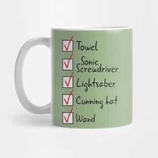 Fandom Checklist Mug